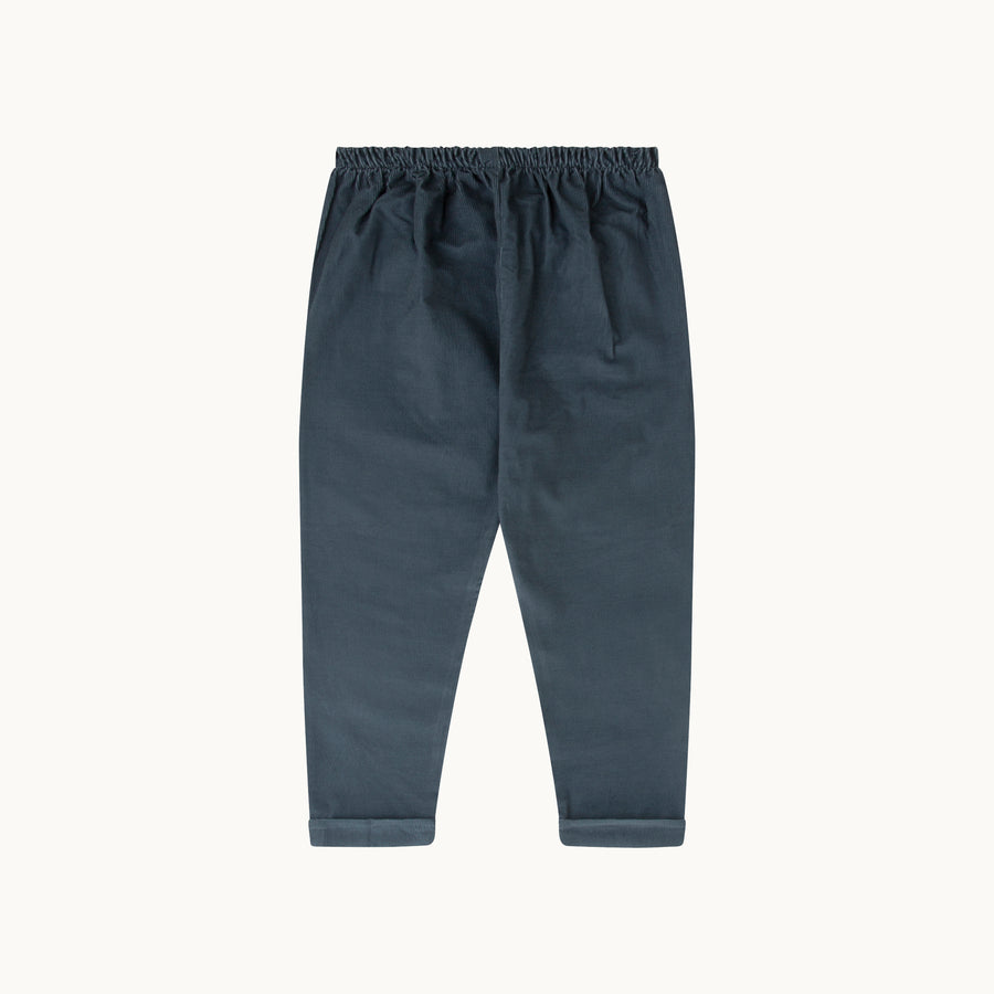 Pantalón Gabrielle-pana azul