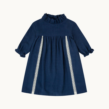 Vestido Guillermina - Azul marino