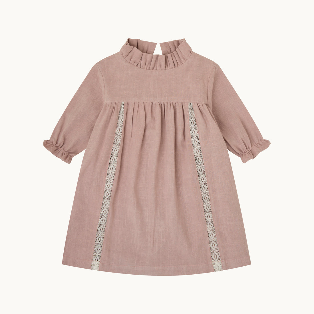 Vestido Guillermina - Rosa empolvado