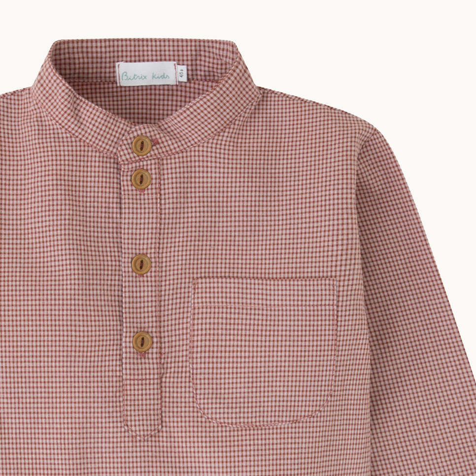 Camisa Max - Vichy teja