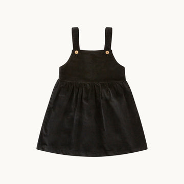 Vestido Charlotte - Pana negro