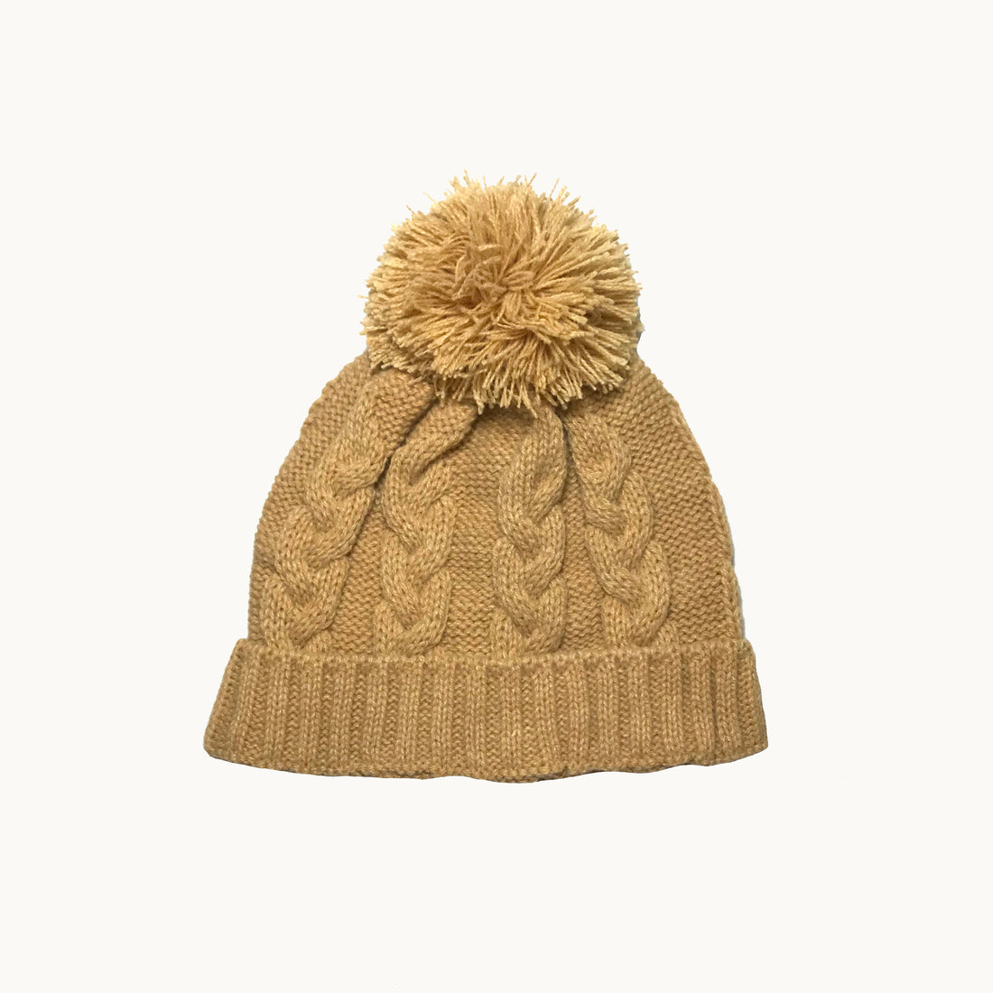 Conjunto bufanda y gorro - mostaza