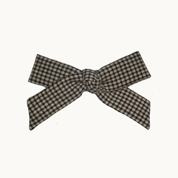 Lazo Bitrix - vichy camel y negro