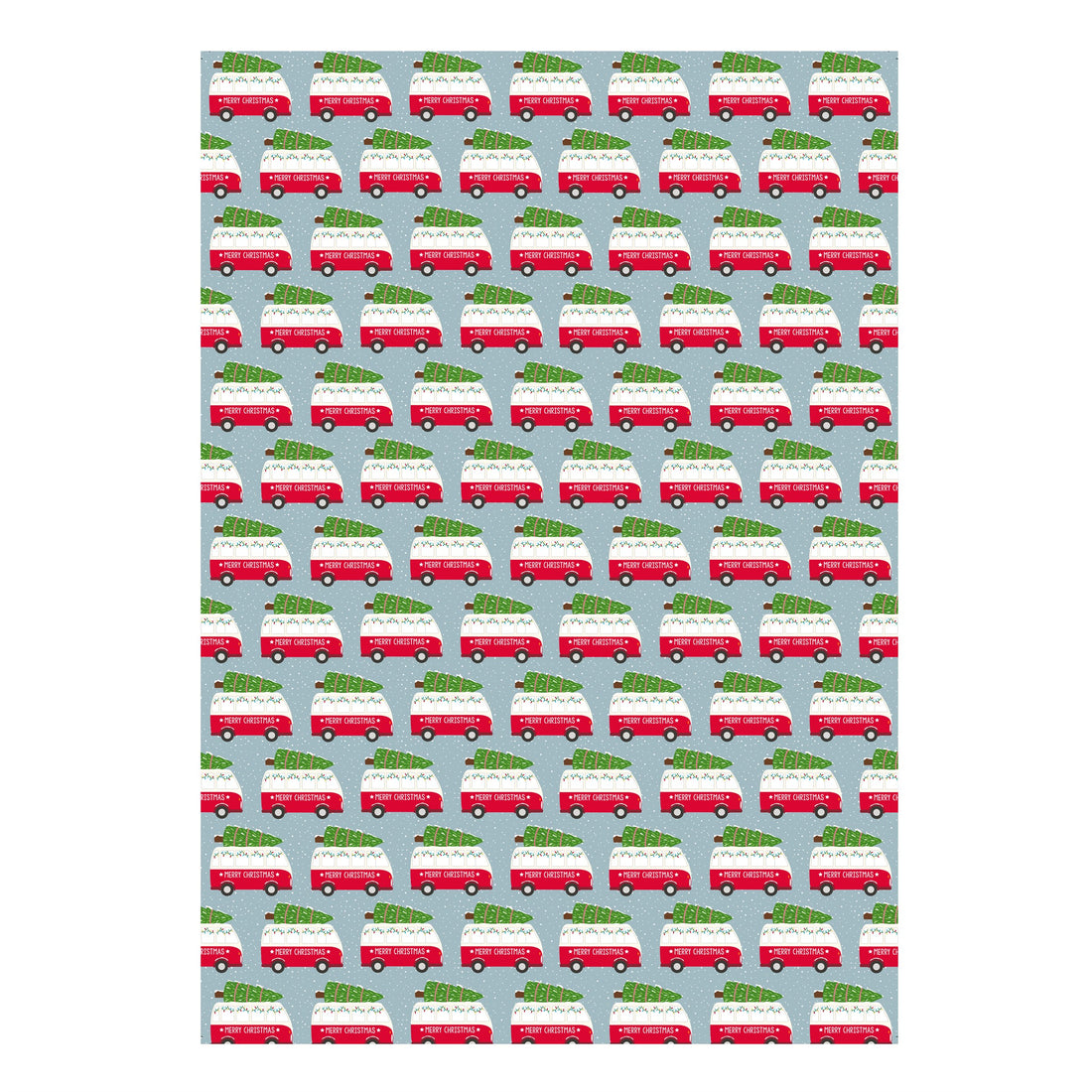Christmas Camper Van Wrapping Paper