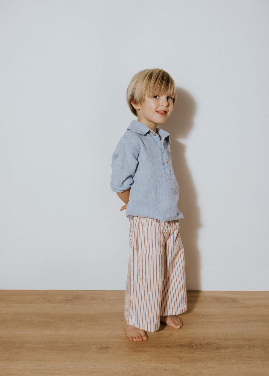 Camisa Max - Bambula sky