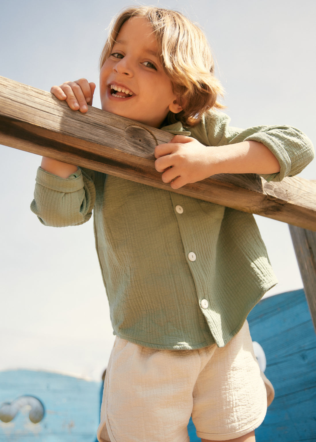 Camisa Otoman - Twin verde