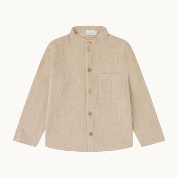 Camisa Max - Bambula beige